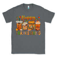 Charcoal Heather western happy thanksgiving bbs Classic Tee - BundleAndBundleShop