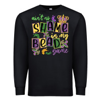 Black ain't no shame in my bead game Premium Sweatshirt - MaliasSmallBusiness