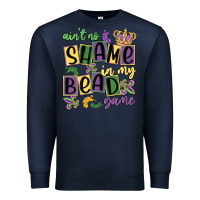 Navy ain't no shame in my bead game Premium Sweatshirt - MaliasSmallBusiness