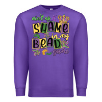 Purple ain't no shame in my bead game Premium Sweatshirt - MaliasSmallBusiness