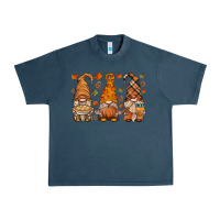 Midnight Navy fall gnome Urban Heavy Tee - HRA Design Shop