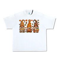 White fall gnome Urban Heavy Tee - HRA Design Shop