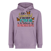Lavender i have survived too many storms to be bothered by raindrops malia Heavyweight Hoodie - MaliasSmallBusiness