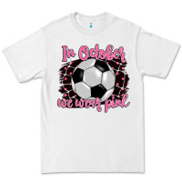 White in october we wear pink soccer Premium Tee - BarkalooDesign