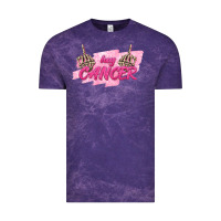 Cloud Purple Hey Cancer Vintage Tee - texasbilliewilder
