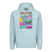 Blue Mist rolling into fifth grade Premium Hoodie - BundleAndBundleShop