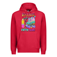 Cardinal rolling into fifth grade Premium Hoodie - BundleAndBundleShop