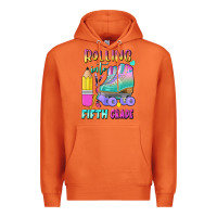 Carrot rolling into fifth grade Premium Hoodie - BundleAndBundleShop
