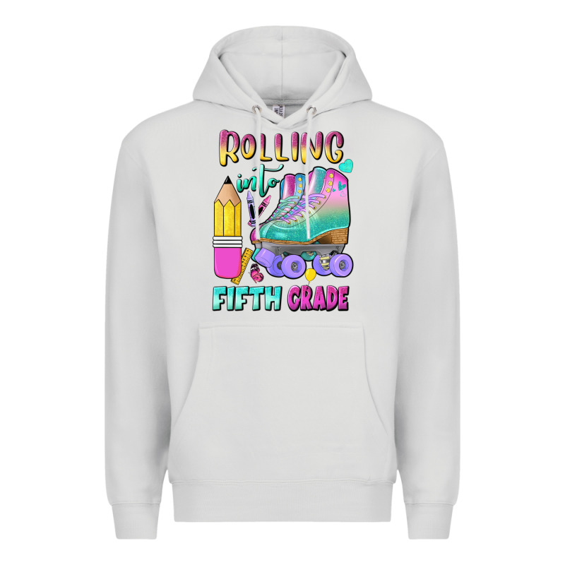 Rolling Into Fifth Grade Premium Hoodie by BundleAndBundleShop | Teevron