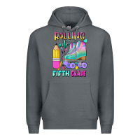 Rock rolling into fifth grade Premium Hoodie - BundleAndBundleShop