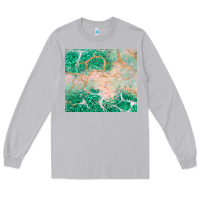 Moon Dust green glitter Long Sleeve Tee - JahusDesignShop