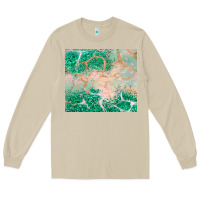 Mushroom green glitter Long Sleeve Tee - JahusDesignShop