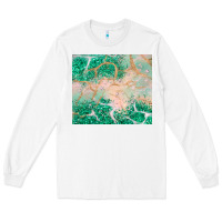 White green glitter Long Sleeve Tee - JahusDesignShop
