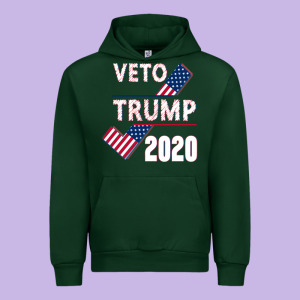 Veto Trump 2020 Urban Hoodie Designed By Bettercallsaul