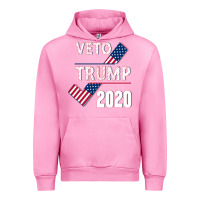 Fuchsia Pink Veto Trump 2020 Urban Hoodie - Bettercallsaul