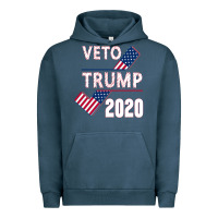 Pigment Midnight Navy Veto Trump 2020 Urban Hoodie - Bettercallsaul
