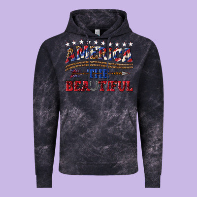 Vintage Hoodie America the beautiful