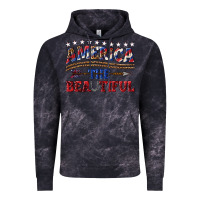 Cloud Black America the beautiful Vintage Hoodie - texasbilliewilder