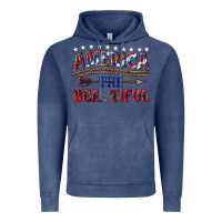 Vintage Denim America the beautiful Vintage Hoodie - texasbilliewilder