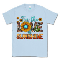 Dusty Blue for the love of sunshine Classic Tee - JahusDesignShop