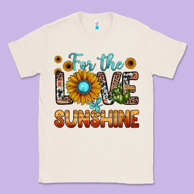 For The Love Of Sunshine Classic Tee Designed By Jahusdesignshop