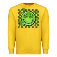 Lemon checkered st. patrick's day Premium Sweatshirt - MaliasSmallBusiness