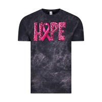 Cloud Black Hope Breast Cancer Vintage Tee - texasbilliewilder