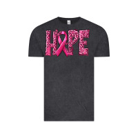 Vintage Black Hope Breast Cancer Vintage Tee - texasbilliewilder