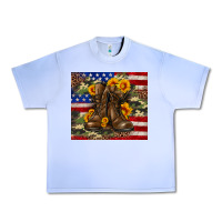 Grape Ice Army USA lag leopard camouflage sunflower 20oz Urban Heavy Tee - Neo Western
