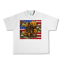 Lunar Rock Army USA lag leopard camouflage sunflower 20oz Urban Heavy Tee - Neo Western
