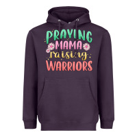 Plum prying mama raising warriors malia Heavyweight Hoodie - MaliasSmallBusiness