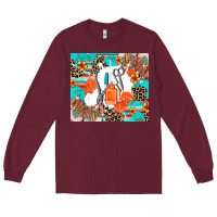 Burgundy nail artist Long Sleeve Tee - AdoDesignShop