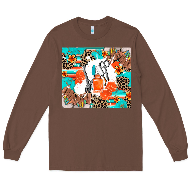 Nail Artist Long Sleeve Tee by AdoDesignShop | Teevron
