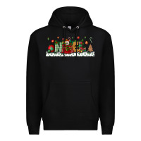 Black Noel Premium Hoodie - BundleAndBundleShop