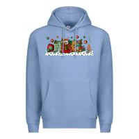 Colony Blue Noel Premium Hoodie - BundleAndBundleShop