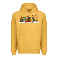 Mustard Noel Premium Hoodie - BundleAndBundleShop