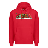 Red Noel Premium Hoodie - BundleAndBundleShop