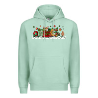 Seafoam Noel Premium Hoodie - BundleAndBundleShop