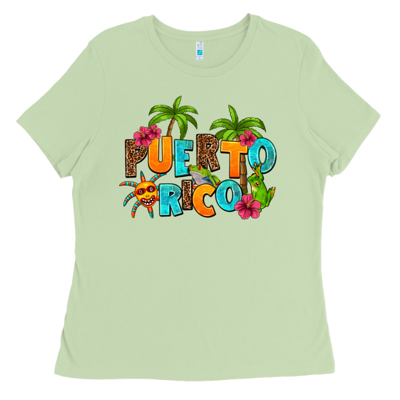 Puerto Rico Ladies Tee by AdoDesignShop | Teevron