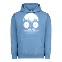 Pigment Pebble Blue She Is The Anchor Keeping My Feet On The Ground Urban Hoodie - Bettercallsaul