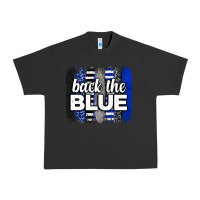Pigment Black Back the blue brushstrokes Urban Heavy Tee - Neo Western