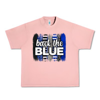 Salmon Back the blue brushstrokes Urban Heavy Tee - Neo Western