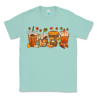 Seafoam western thanksgiving coffee cups bbs Classic Tee - BundleAndBundleShop