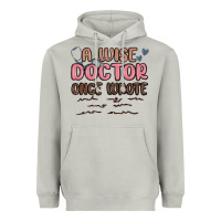 Moon Dust a wise doctor once said Heavyweight Hoodie - MaliasSmallBusiness