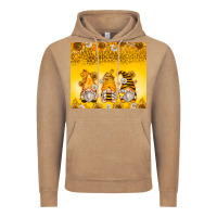 Vintage Coffee bumble bee gnomes Vintage Hoodie - Zillion Design Studio
