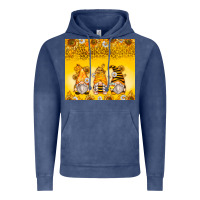 Vintage Denim bumble bee gnomes Vintage Hoodie - Zillion Design Studio