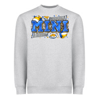 Heather Grey mini volleyball Heavyweight Sweatshirt - Zillion Design Studio