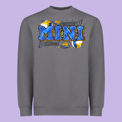 Mini Volleyball Heavyweight Sweatshirt Designed By Zillion Design Studio
