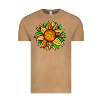 Vintage Camel pineapple sunflower Vintage Tee - Zillion Design Studio