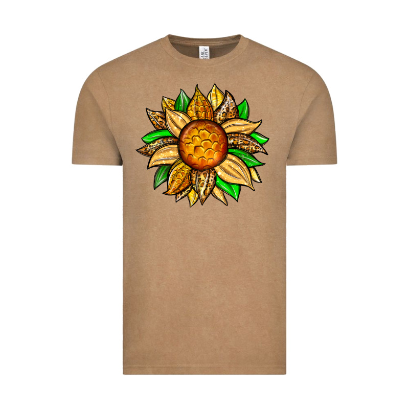 Pineapple Sunflower Vintage Tee by Zillion Design Studio | Teevron